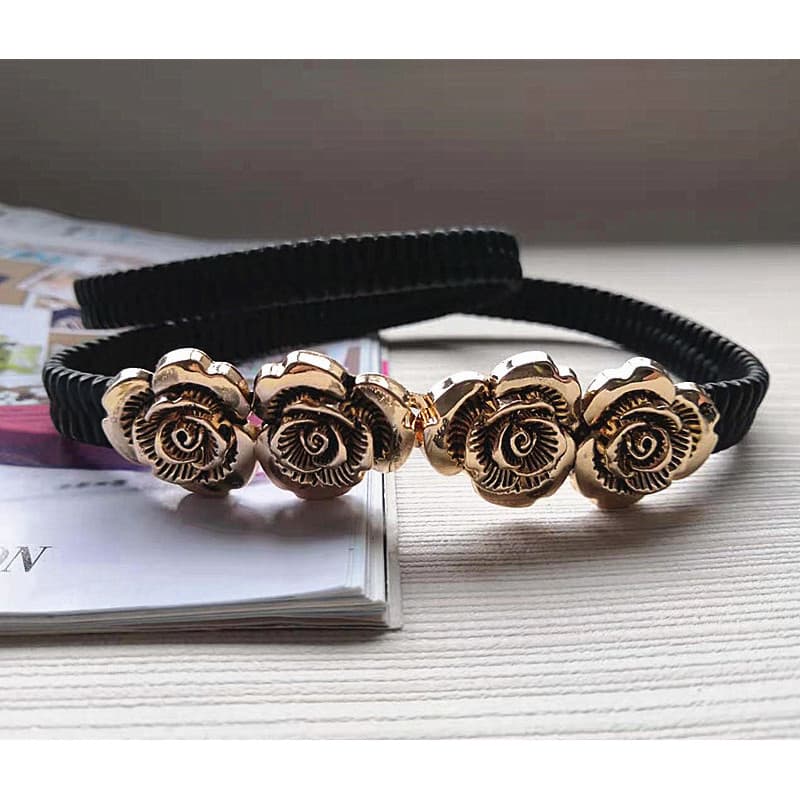 2021 primavera verão novo estilo versão coreana saia combinando elegante renda plissada elástica moda pequena cinto