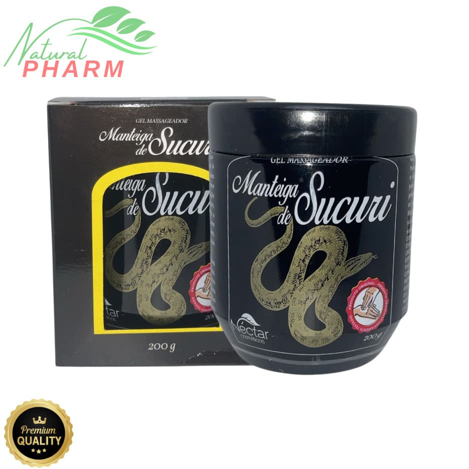 Kit 3 Manteiga De Sucuri 200g Néctar Cosméticos Original | Envio Rápido