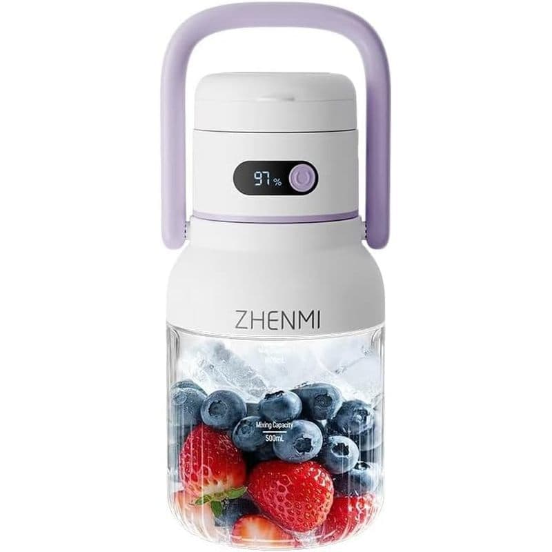 Liquidificador Portátil , Smoothie Pessoal & amp ; Shake Blender , Vaso Sem BPA De 33 Onças , Tampa À Prova De Vazamento