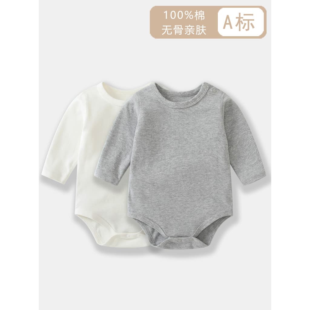 Roupas de bebê primavera novo estilo roupas de bebê cem dias foto roupas recém-nascidos algodão puro manga comprida prim