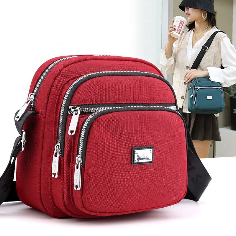 Bolsa Pequena casual Feminina Masculina Transversal tiracolo