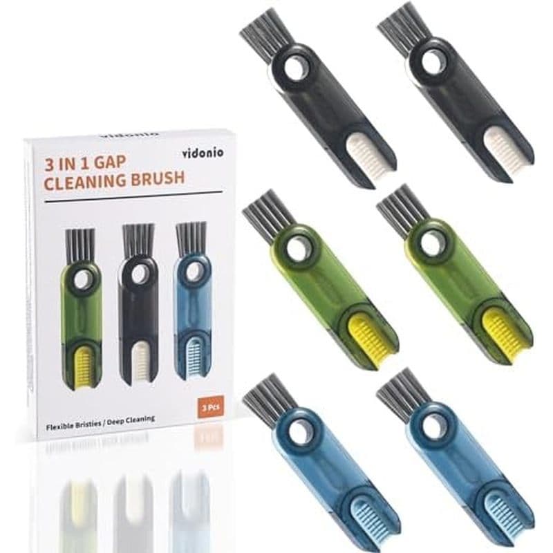 Ferramentas De Isolamento , Silicone De Cozinha 3 Conjuntos , Escova De Limpeza , Copo , Lacuna Doméstica No Limpador Mu
