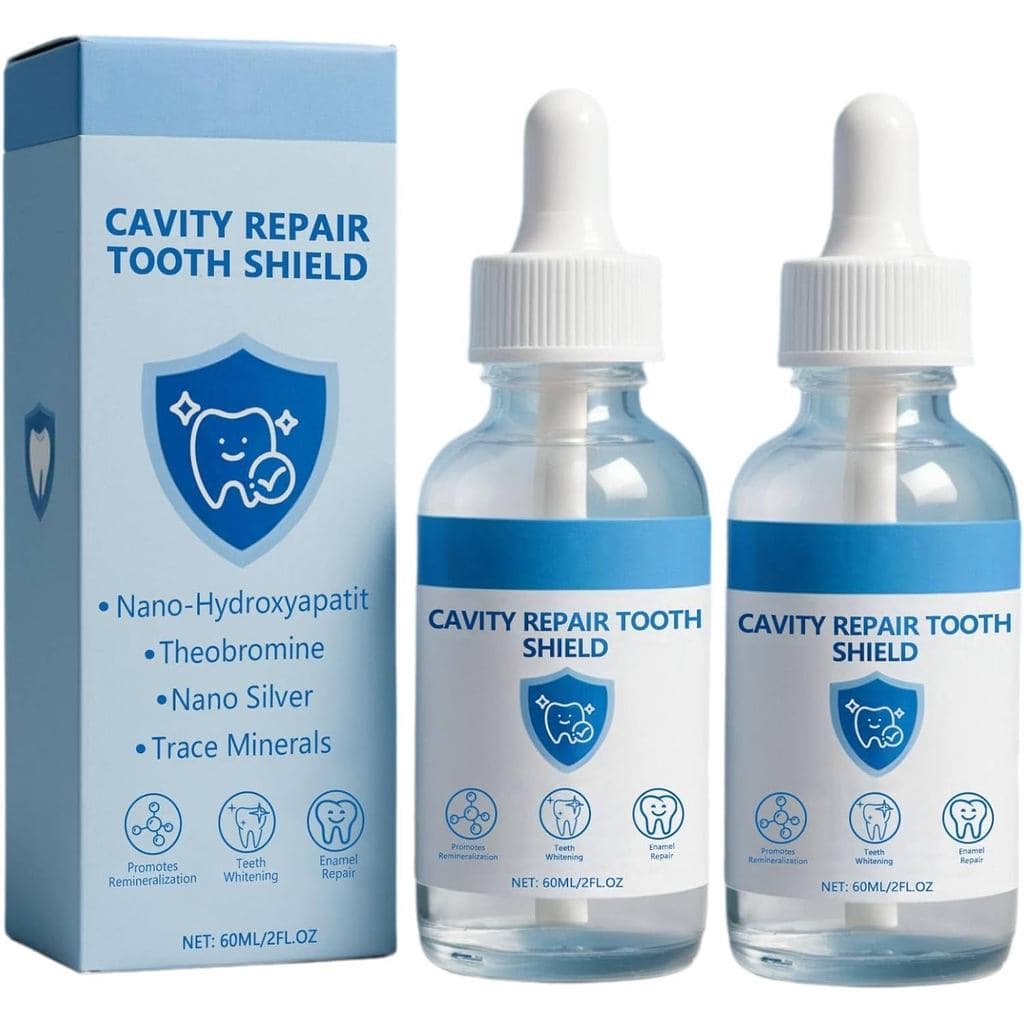 Nudenta Odontic Repair, Líquido Protetor Dental para Cura de Cáries, Complexo de Remineralização com Nano Hidroxiapatita