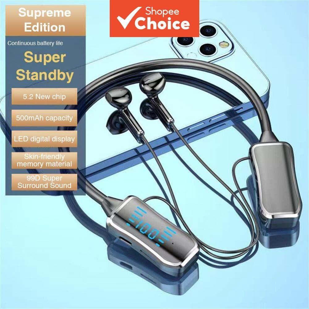Fones de ouvido BONINE com colar cervical, transmissão de alta velocidade, Bluetooth esportivo para corrida e direção,