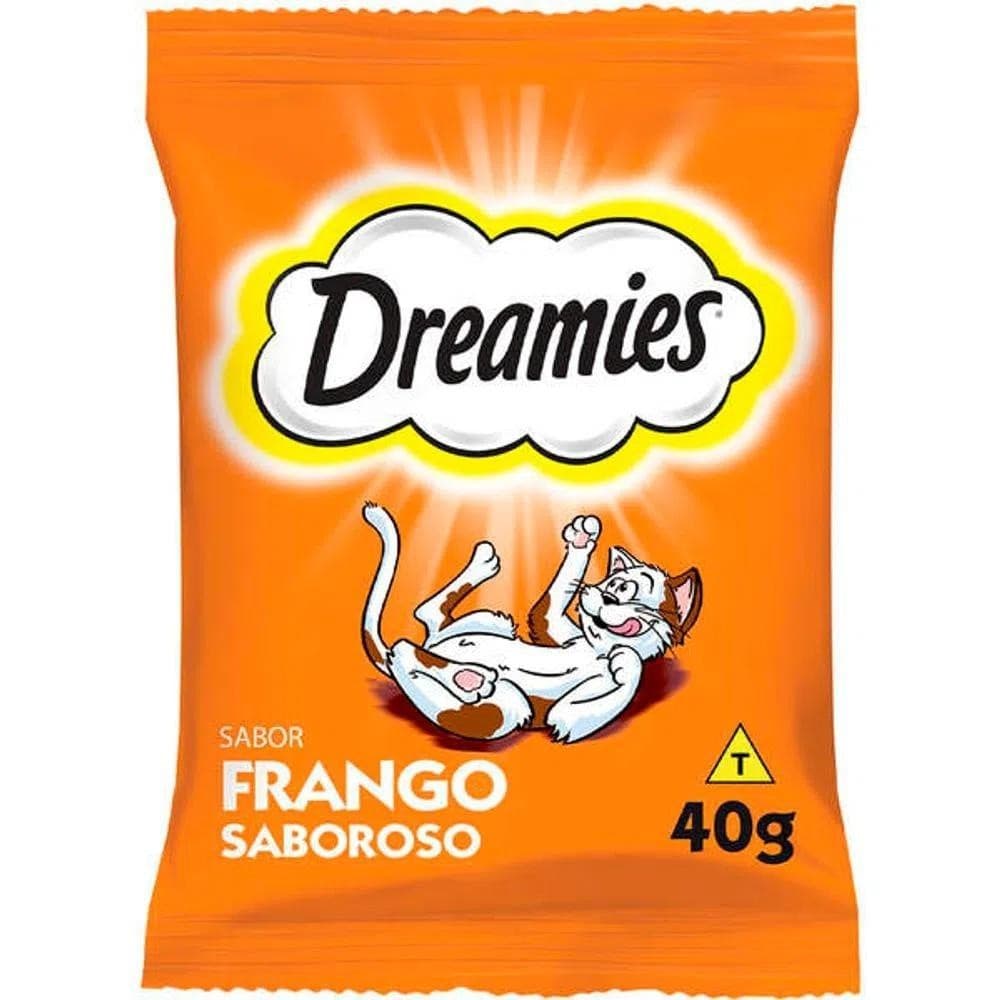 Petisco Dreamies Gatos Adultos Frango 40g
