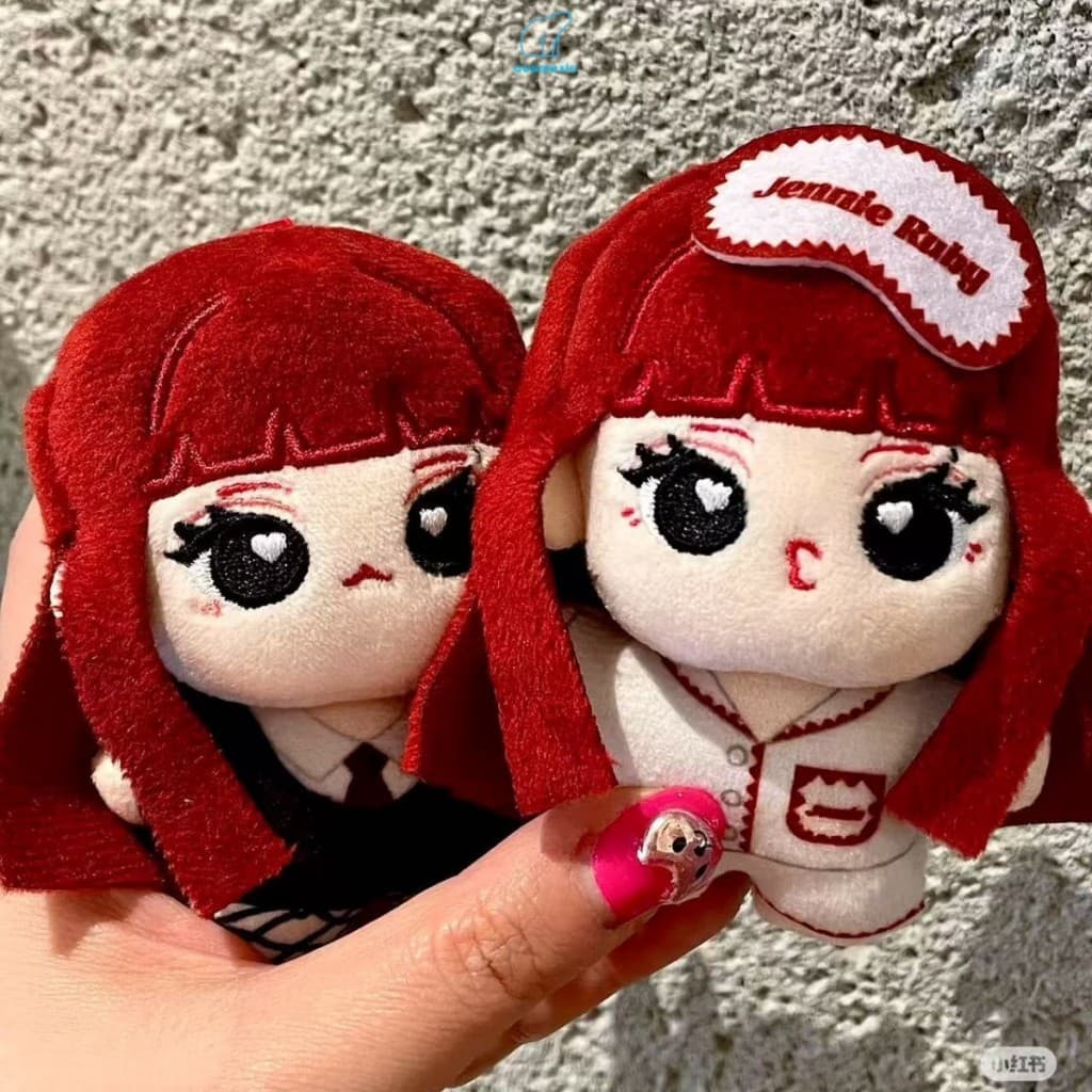 Boneca De Algodão De Propriedade Kpop Idol BP Jennie Solo 10 Cm Estrela Fofa Ao Redor