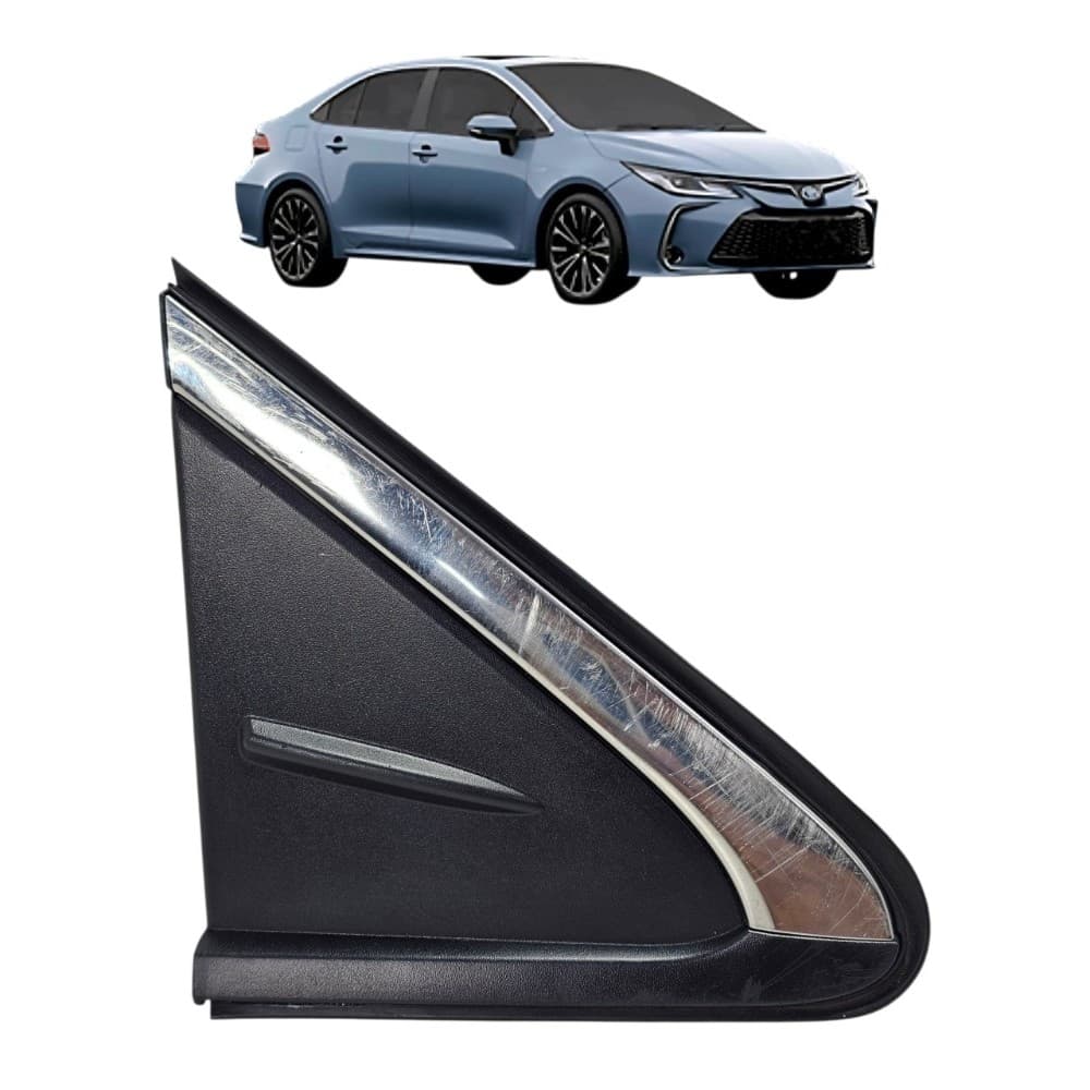 Capa acabamento do retrovisor direito corolla 2020 a 2025