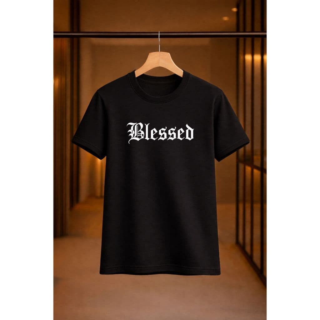 Camiseta infantil e juvenil meninos blessed camisa masculina premium