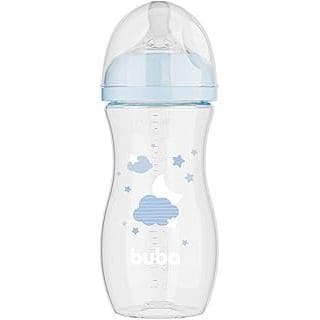 Buba, Mamadeira Easy Flow Nuvem Azul 330ml