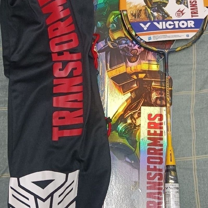 Guizhou Baiyao Hardware Co., Ltd. Raquete de Badminton de marca conjunta Transformers, 3U5 fabricada em Taiwan, Speedy B