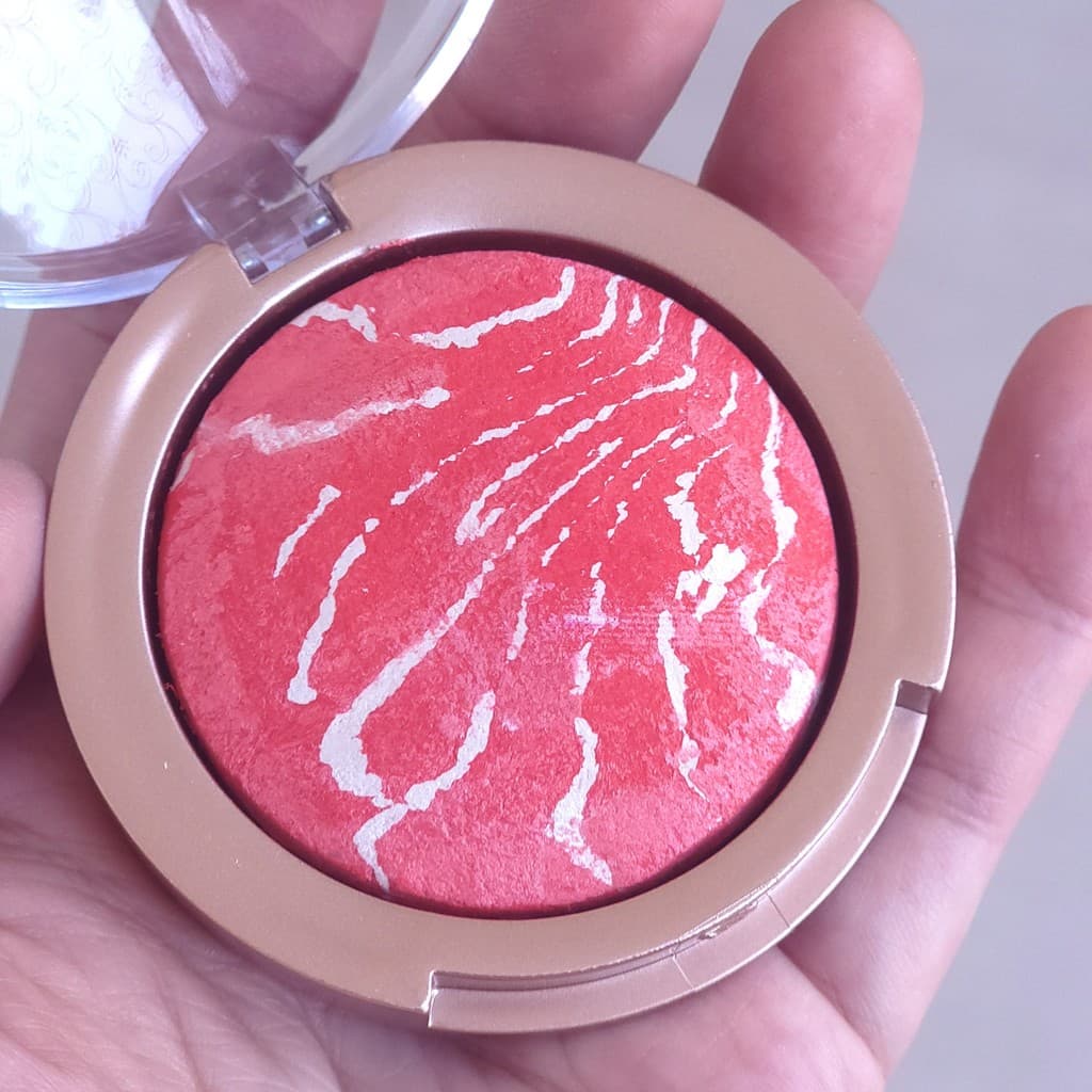 Pó de cozimento perolado de alto brilho Blush Hawthorn Vermelho Pêssego Vitalidade Laranja Pó Fino Flash Contorno Natura