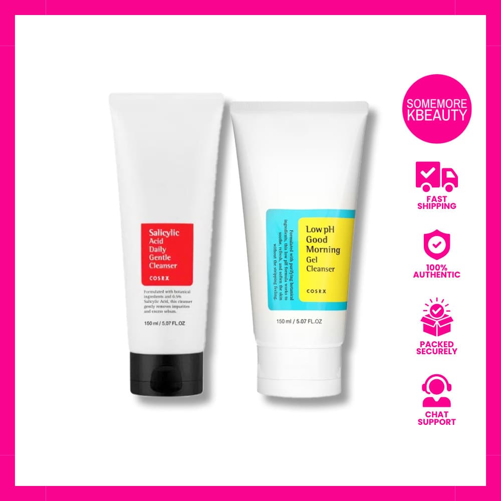 COSRX Gel de Limpeza Diário Suave com Ácido Salicílico/Clenser em Gel de Baixo pH para o Dia 150ml
