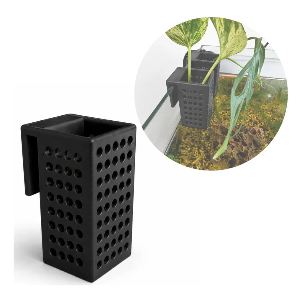 Suporte de Plantas Para Aquario Hanging Jiboia Aquarismo Alta Qualidade e Duravel
