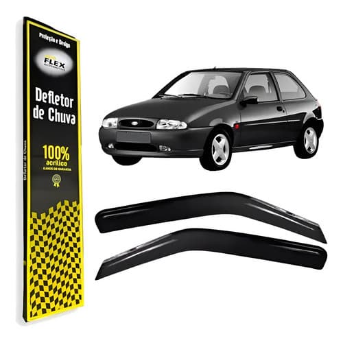 Calha De Chuva Defletor Courier 1997 A 2013 2 Portas