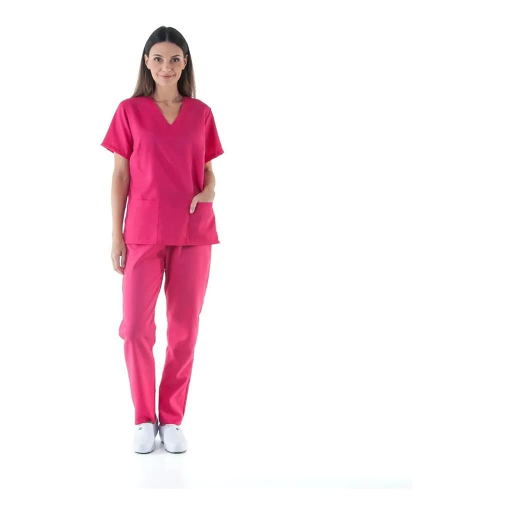 Uniforme Hospitalar Centro Cirurgico Pijama Scrub 10 Cores