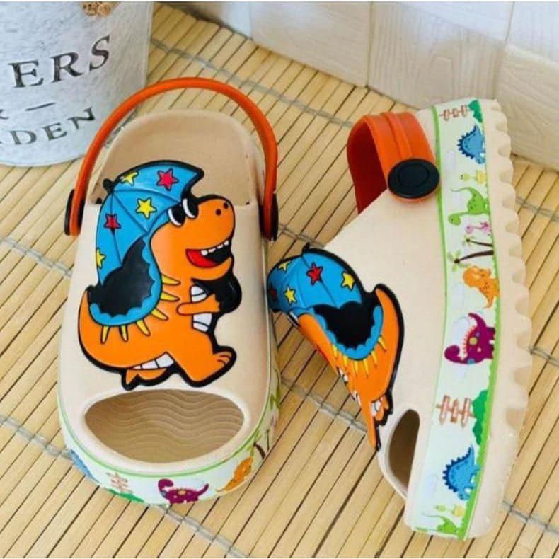 sandália infantil menina  Chinelo Dino Com Guarda Chuva 2026
