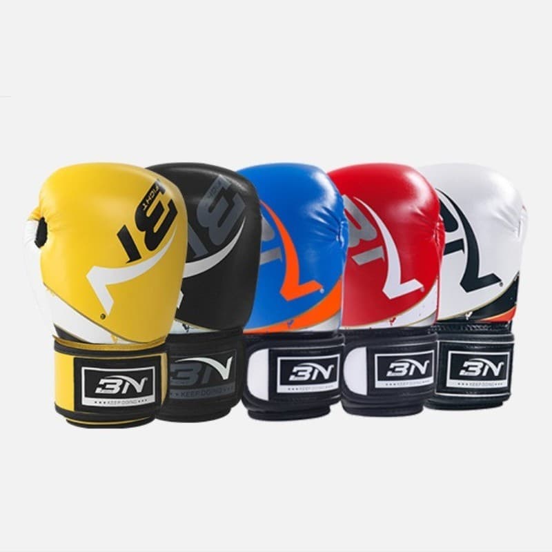 Luvas de boxe infantis BN, treinamento masculino e feminino, luvas Sanda, luvas de saco de areia, luta infantil,