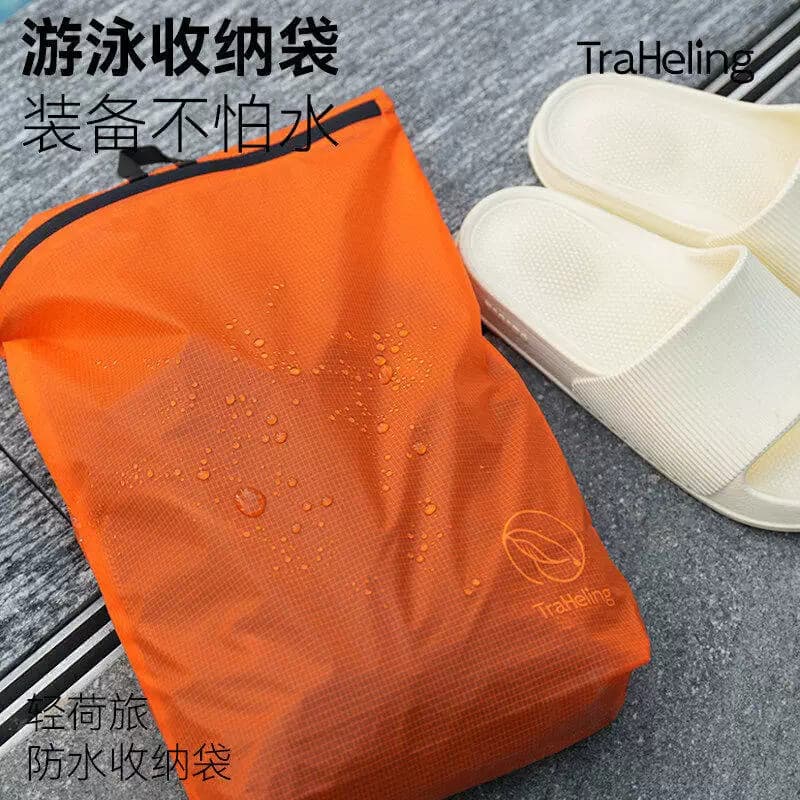 Saco de armazenamento de maiô à prova dwaterproof água portátil viagem esportes ao ar livre equipamentos de natação saco
