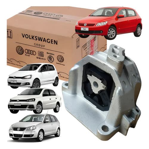 Coxim Lado Direito Motor Original Vw 1.0 1.6 8v Power Ea111 Sem Suporte