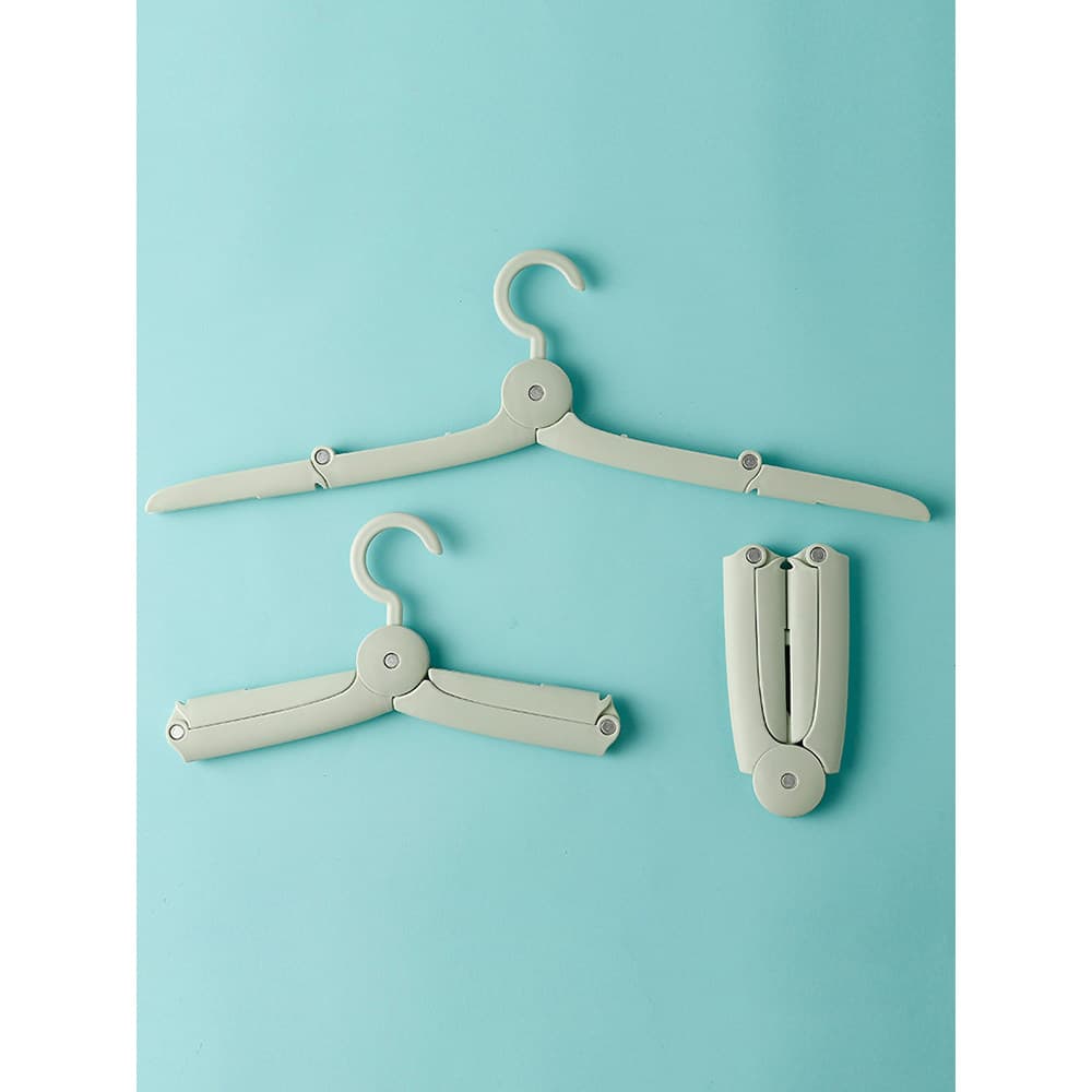 Cabide dobrável portátil para viagem, cabide retrátil, ferramenta útil para viagem de negócios, meias de secagem, clipe