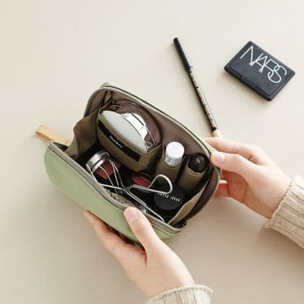 Coreano coreano saco de cosméticos simples senhoras Mini saco de higiene pessoal à prova dwaterproof água tamanho pequen