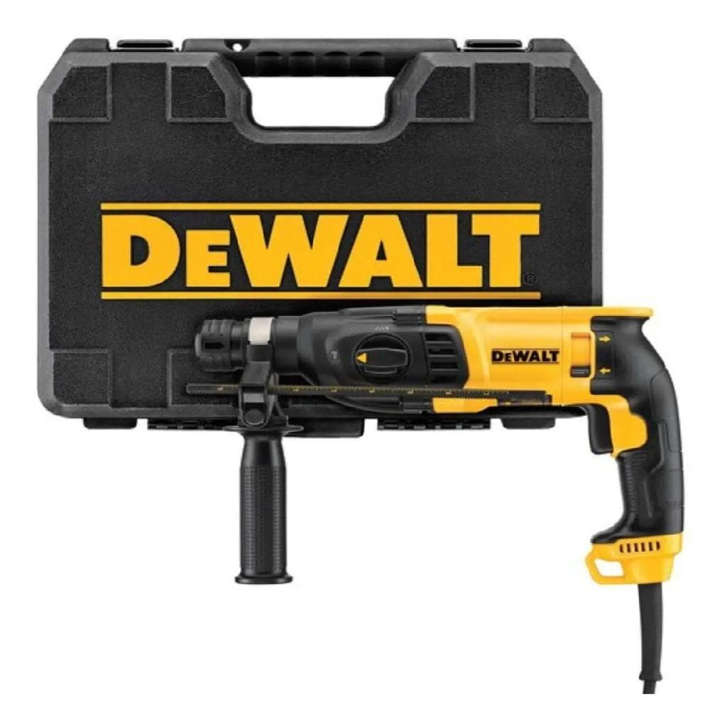 Martelete Perfurador Rompedor 3 Modos 1.500 Rpm Dewalt D25133k Com Maleta Amarelo/preto 127v 60 Hz