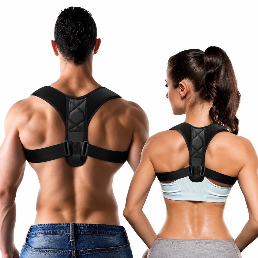 Corretor Postural Ortopédico Clavícula Ombros Costas Alta Qualidade