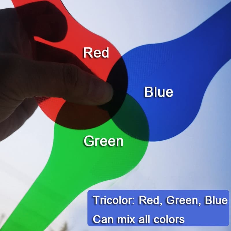 Pás Coloridas para Crianças Aprenderem Cores, Brinquedo Transparente Tricolor, Tabuleiro Pré-escolar, Recursos de Aprend