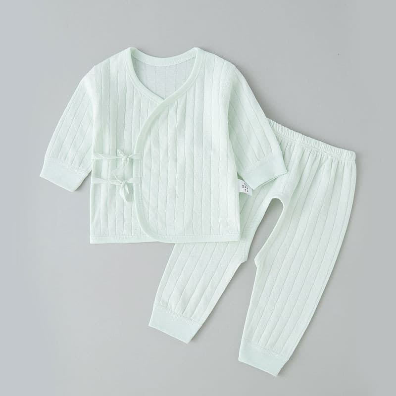 Conjunto de roupa íntima para recém-nascidos, algodão puro, roupas de outono para bebês recém-nascidos, roupas de monge,