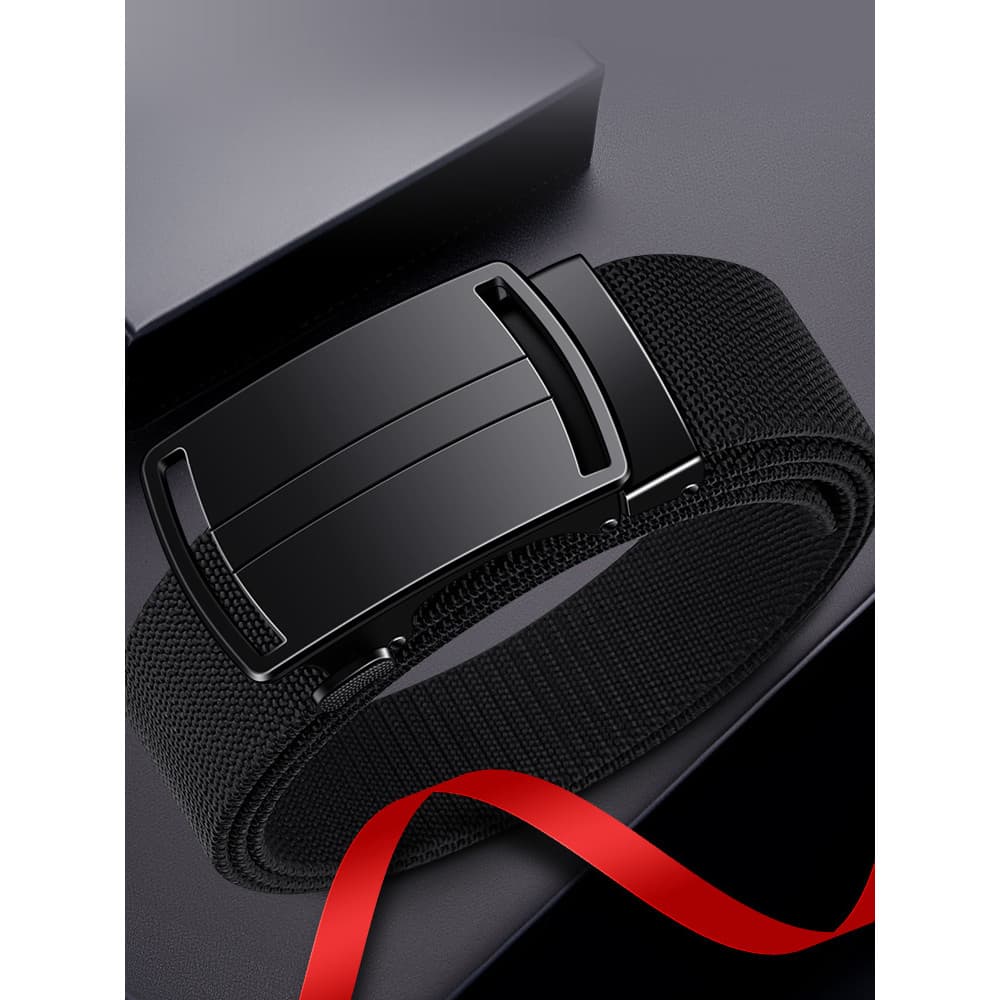 Hao cinto masculino Casual All-Match alongado trançado elástico cinto masculino esportes ao ar livre moda calças cinto n