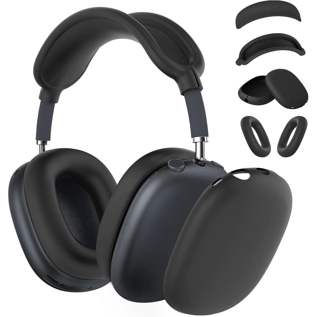 Capa de Silicone para Fones de Ouvido AirPods Max, Capa para Almofadas de Ouvido/Capa para Conchas de Ouvido/Capa para F