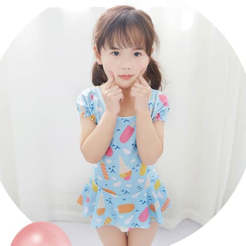 2024 novo estilo maiô infantil meninas médio pequeno grande crianças meninas princesa bebê infantil Boxer de uma peça na