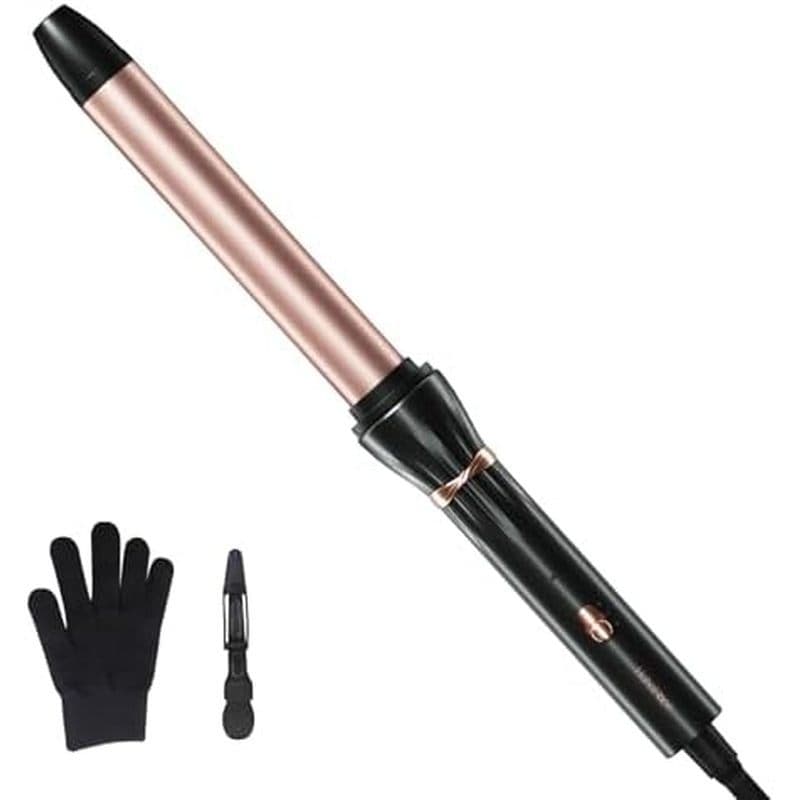 Barril Com Ferro Hahahope & amp ; Aquecimento De Ondulação De Cabelo , Para Varinha Ajustável De 3/8 De Polegada , Tempe