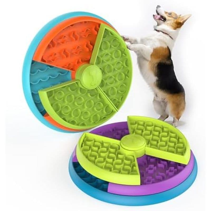 Alimentador Lento Para Cães , Tigela De 3 Níveis , Reduz O Tédio E A Ansiedade , De Quebra-Cabeça Interativo Antiderrapa