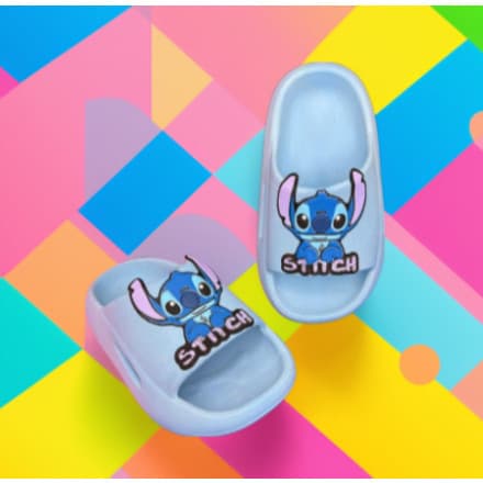 Chinelo Nuvem Infantil Menina Lilo E Stitc Infantil Numeração 21/22 - 33/34