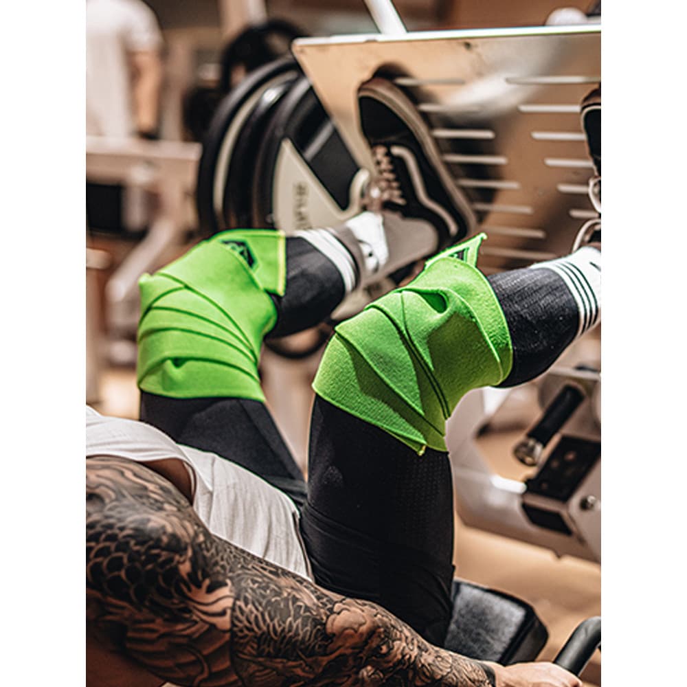 Pr roda irmão profissional masculino bandagem levantamento de peso agachamento proteção Fitness levantamento de força jo