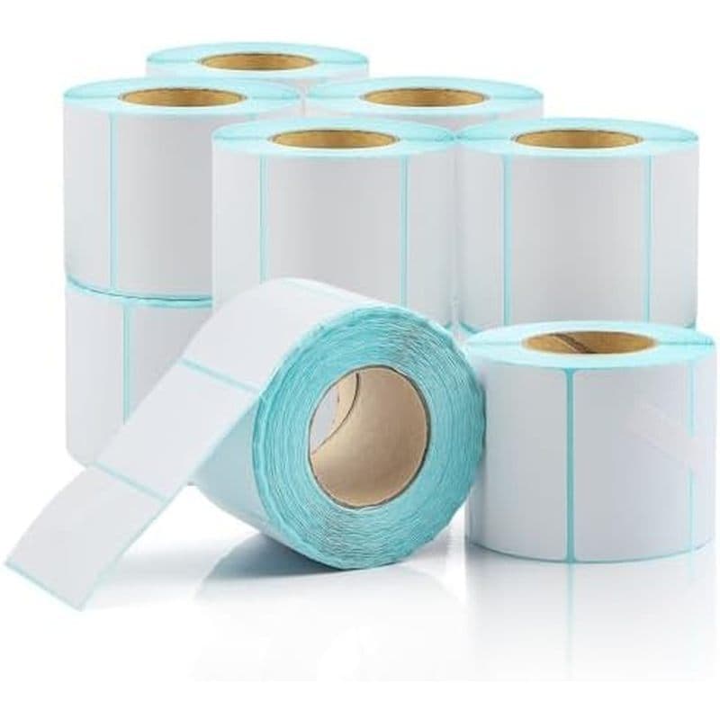 Rolos De Etiqueta Em Escala De Impressão , 58 X 40 mm , De Código De Barras , 12 Por Caixa