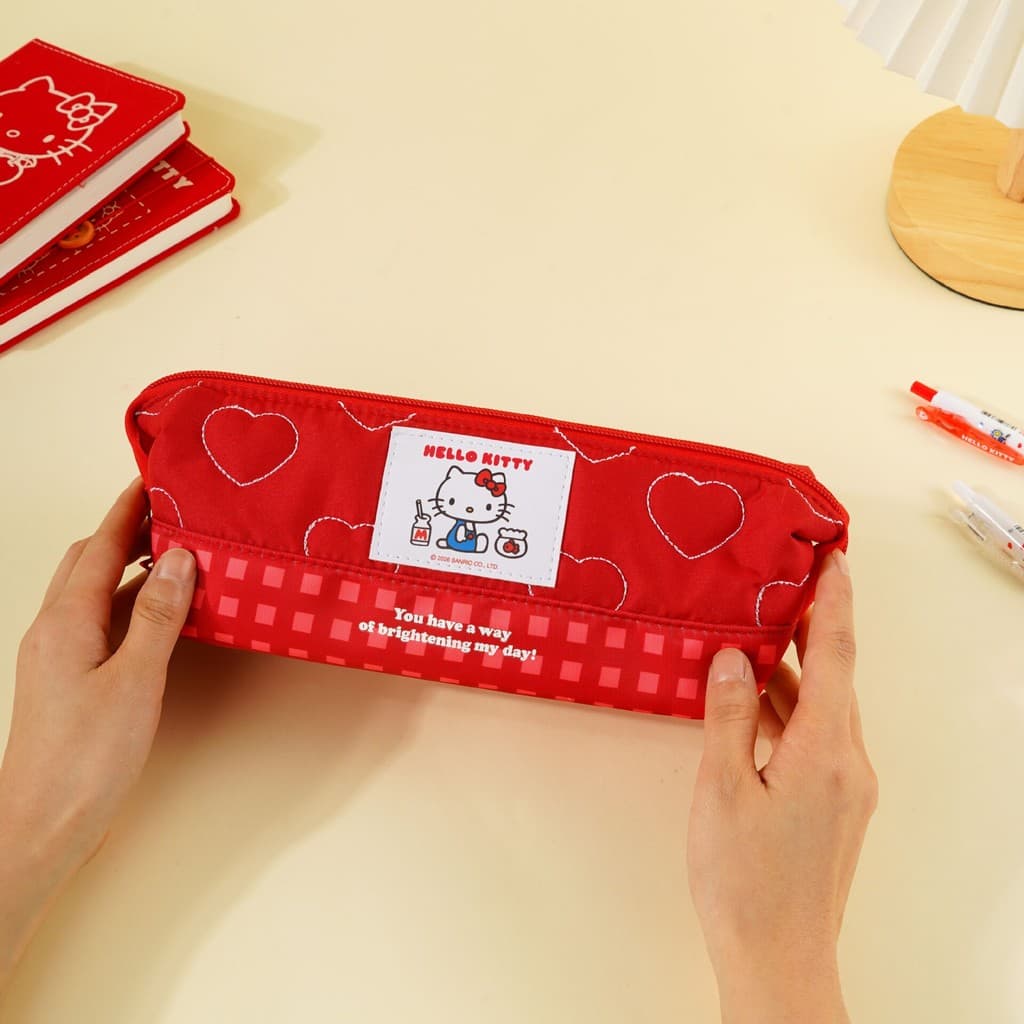 Yuemu Sanrio Hello Kitty Estojo de lápis de grande capacidade Estojo de lápis estilo ins de alta qualidade 2026 Novo est