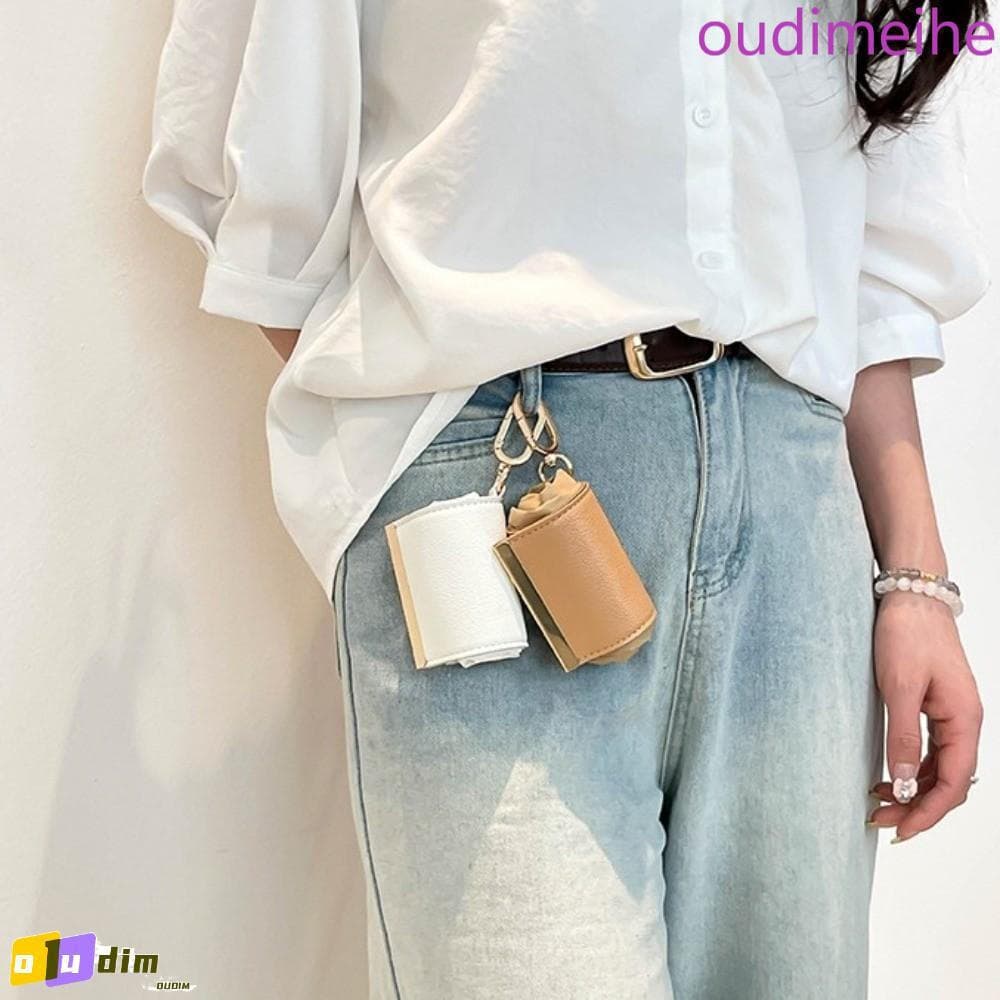 OUDIMEIHE Mini Sacola Com Chaveiro , De Compras Dobrável Ecológica De Grande Capacidade ,