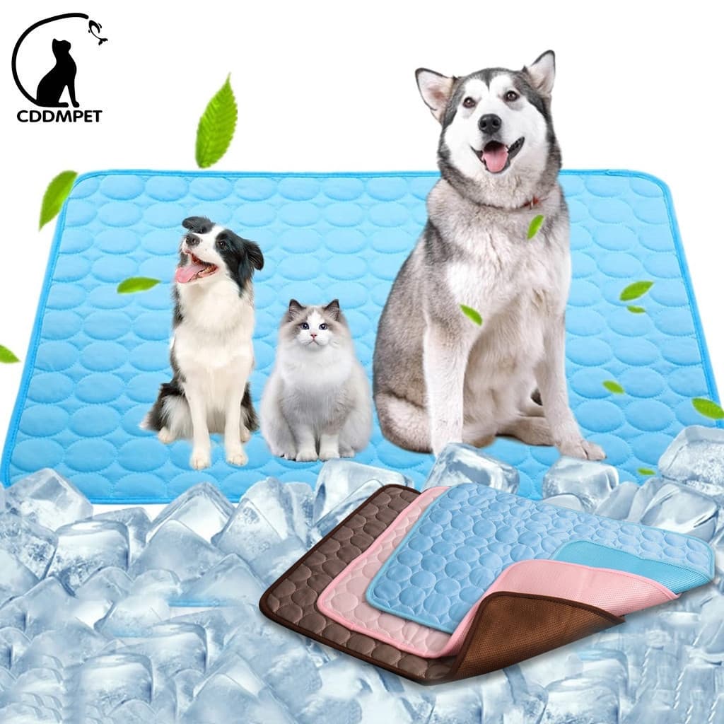 Tapete Sensação Refrescante Cama para Pet Cachorro Gato Verão Tapete Gelado