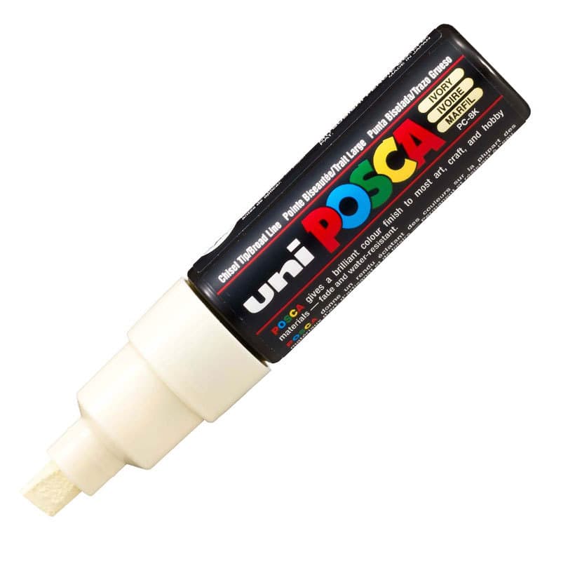 Caneta Posca PC-8K Marfim uni-ball