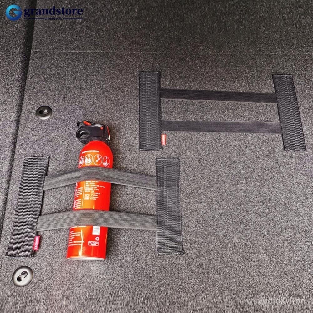 GRANDSTORE Tiras Fixas Elásticas Para Porta-Malas De Carro , Extintor , Tanque , Detritos , Armazenamento Ajustável , Ci