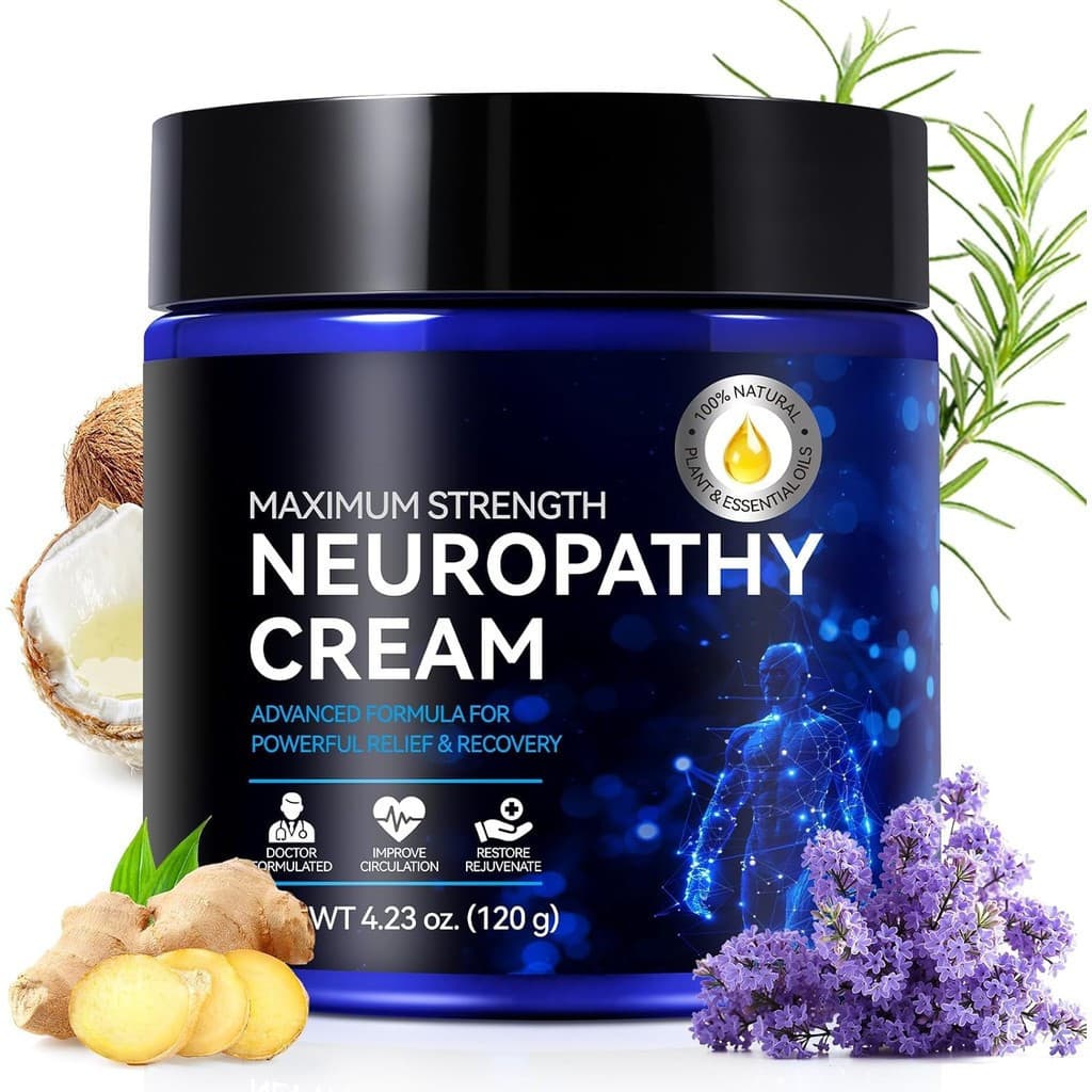 Usado para pés, pernas e mãos, Crazy Cream-Light, à base de fórmula vegetal, fresco e confortável, 4 onças RX3L