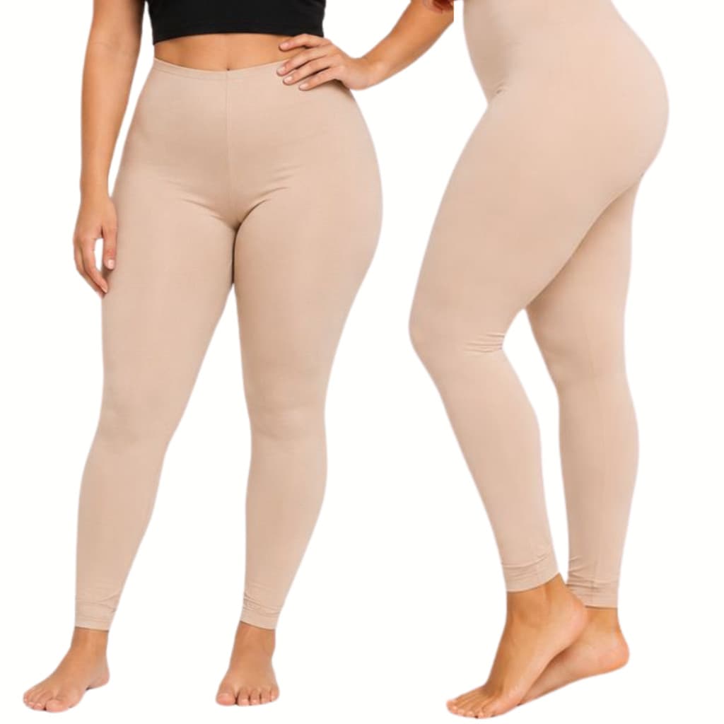 KIT 1 ou 2 Calça Feminina Anágua Segunda Pele Para o Frio Não Marca Tira Transparência