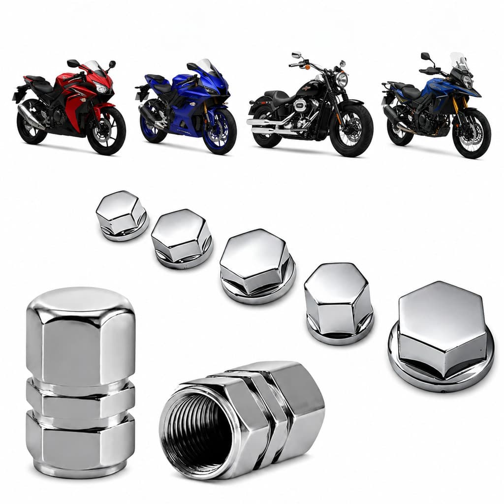 Capas Parafuso e Tampa  Acabamento Parafusos Moto Universal