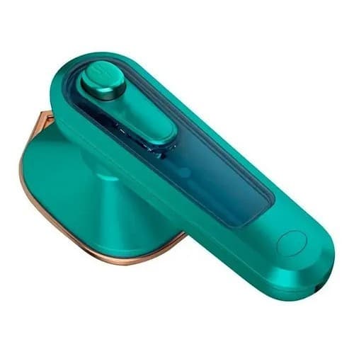 Ferro De Passar Portátil A Vapor Verde, Com Base De Titânio E 38w 127v