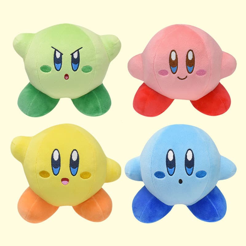 4 Estilos 15cm Anime Kirby Boneca De Pelúcia Brinquedos Macio Kawaii Desenhos Animados Coleção Ótimo Presente De Anivers