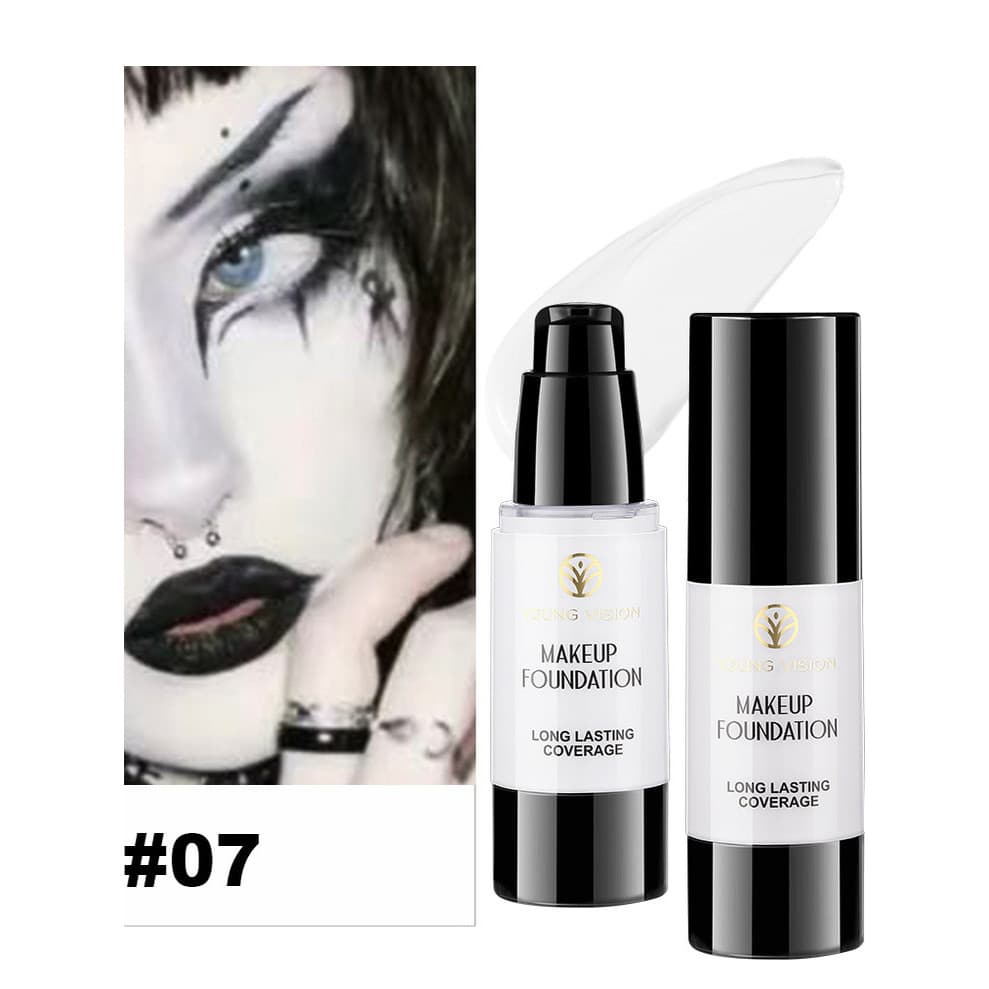 Base líquida Ultra branca série escura maquiagem de palco gótico miserável branco efeito especial maquiagem Halloween co