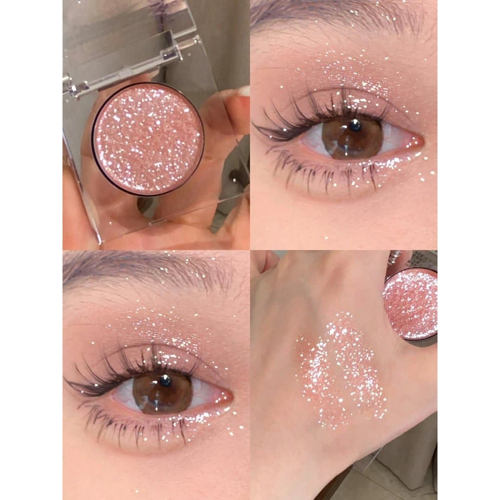 Spring Dream Core Sinta-se bem fada!Paleta de sombras monocromáticas piscando finas iluminando bicho da seda terra cor n