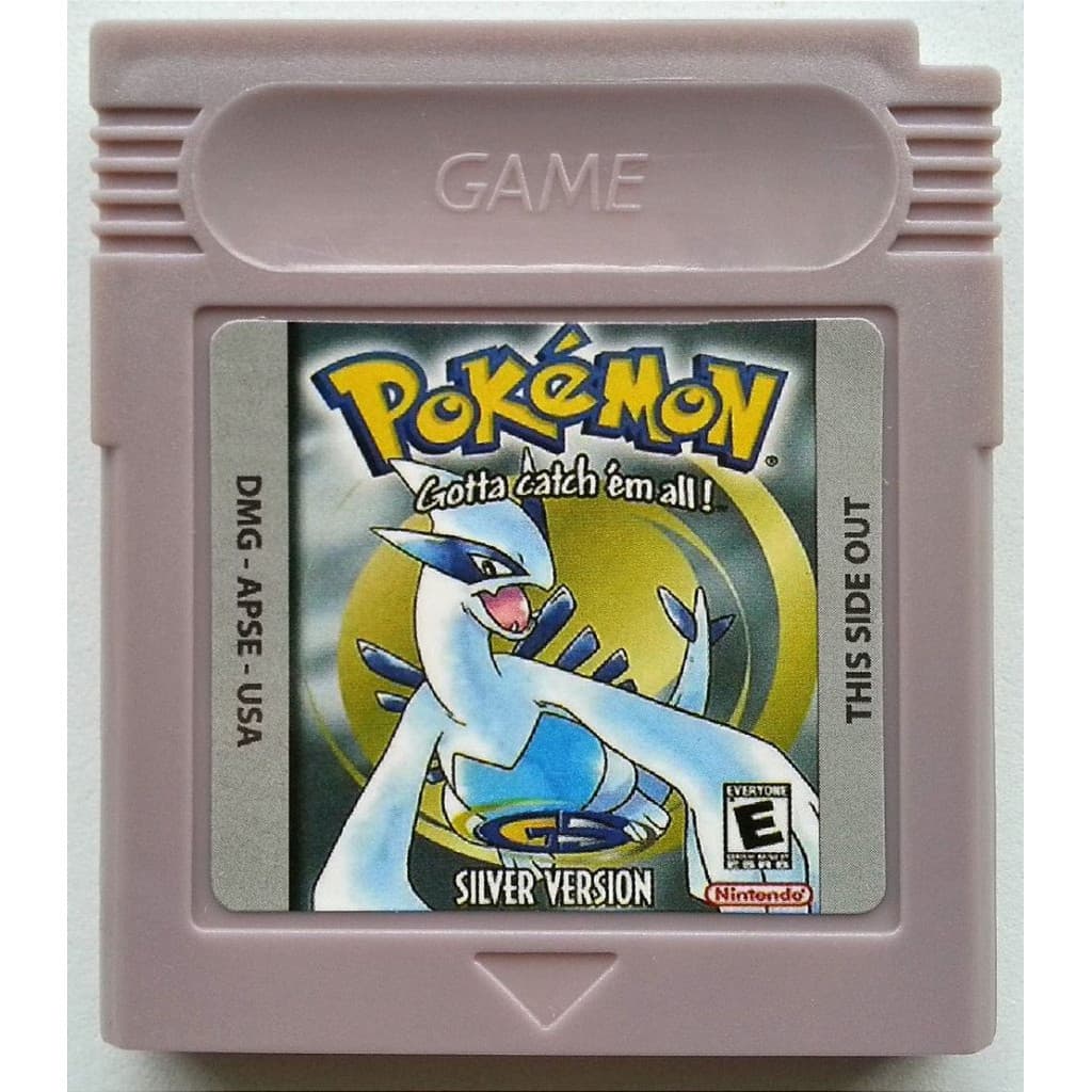 Jogo Pokémon Silver - Gbc - Game Boy Color Gbc